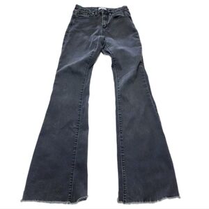 YMI Black Denim Flared Jeans
